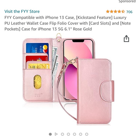 FYY Compatible with iPhone 13 Case - Picture 2 of 2